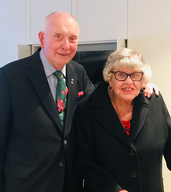 Eric and Shirley Charman 2019