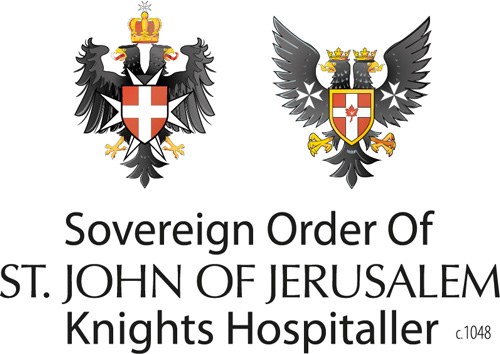 Sovereign Order of St John of Jerusalem logo stacked