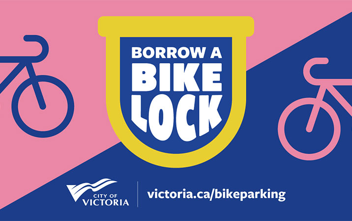 Borrow a Bike Lock logo graphic