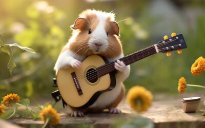 Introducing… drumroll please… Music Lessons for Guinea Pigs!