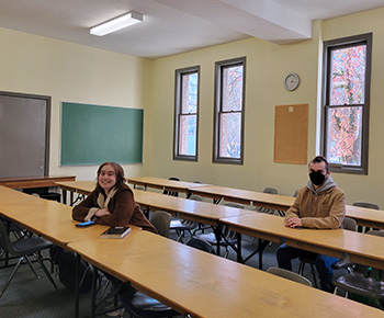 Students in Studio 224
