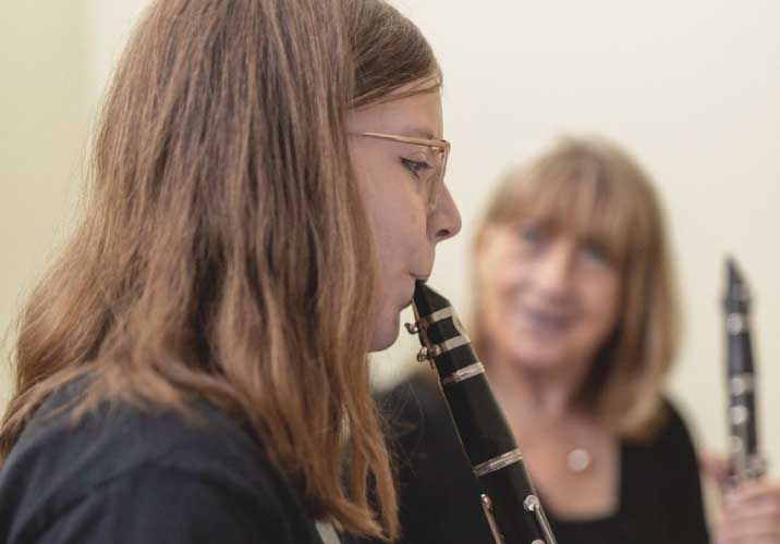 Clarinet lesson
