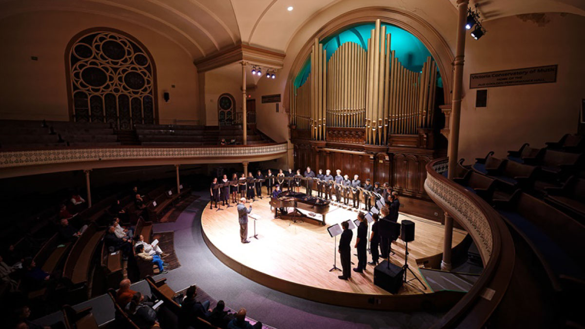 Postsecondary Chamber Music/ Chorale Showcase concert image